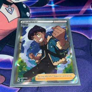 Hop 073/073 Holo Ultra Rare Full Art Pokemon Card